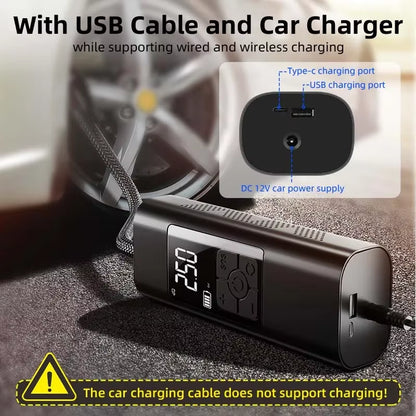 Portable Wireless Compressor Tire