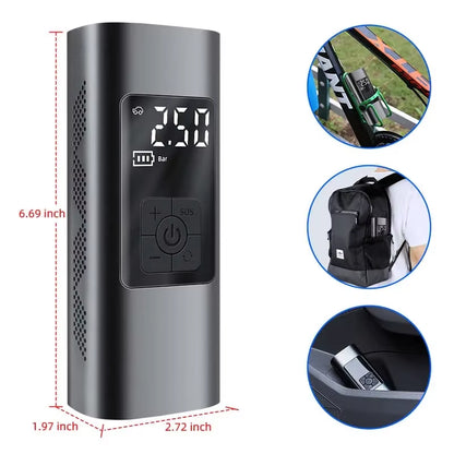 Portable Wireless Compressor Tire